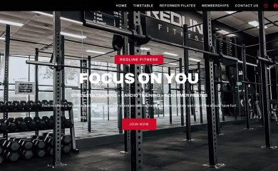 redlinefitness.com.au screenshot