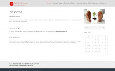 redproteccion.cl screenshot