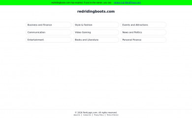 redridingboots.com screenshot