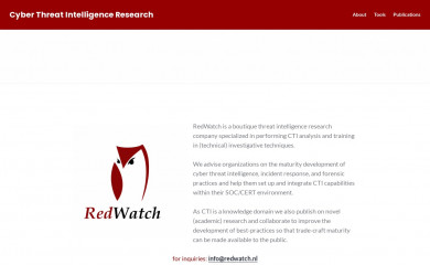 redwatch.nl screenshot