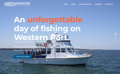 reeladventure.com.au screenshot