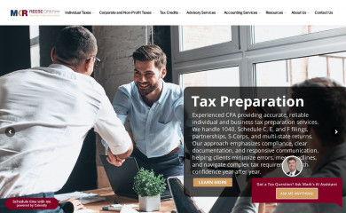 reesecpafirm.com screenshot