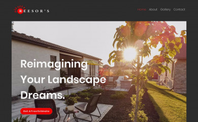 reesorslandscaping.ca screenshot