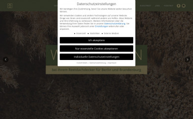 reetdach-berlin.de screenshot