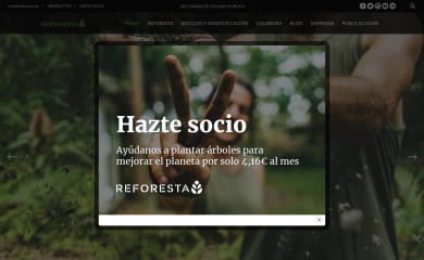 reforesta.es screenshot