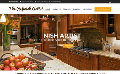 refinishartist.com screenshot