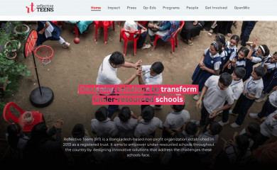 reflectiveteens.com screenshot