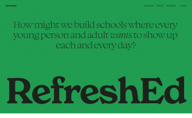 refresh-ed.com screenshot