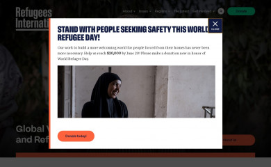 refugeesinternational.org screenshot