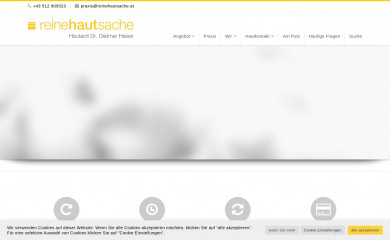 reinehautsache.at screenshot
