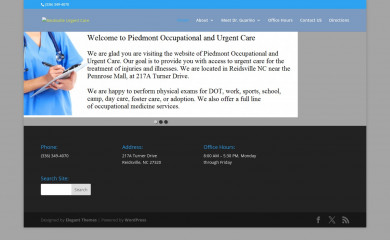 reidsville-urgent-care.com screenshot