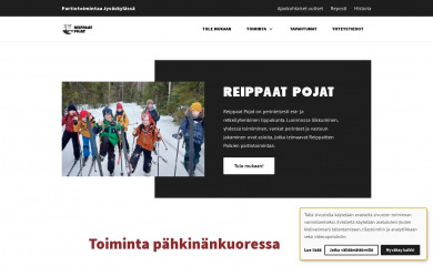reippaatpojat.fi screenshot