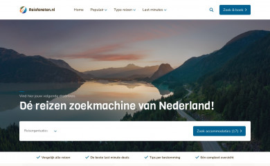 reisfanaten.nl screenshot