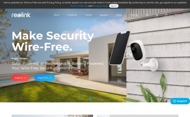 reolink.com screenshot