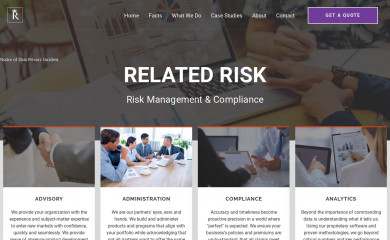 relatedrisk.com screenshot