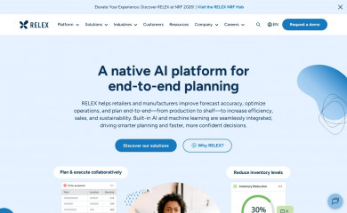 relexsolutions.co.uk screenshot