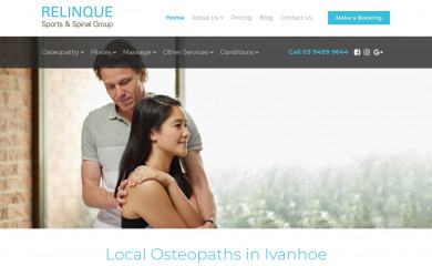 http://relinque.com.au screenshot