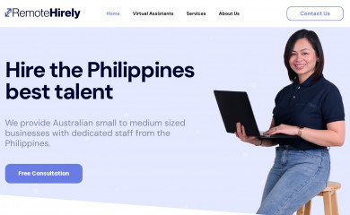 remotehirely.com screenshot