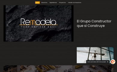 remodeladesarrolladora.com screenshot