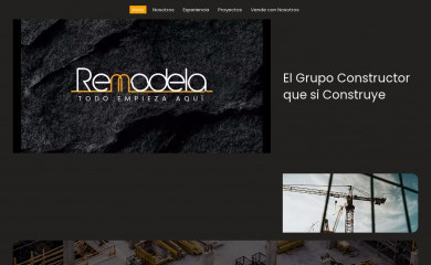 remodeladesarrolladora.com screenshot