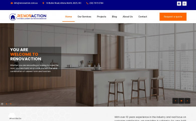 renovaction.com.au screenshot