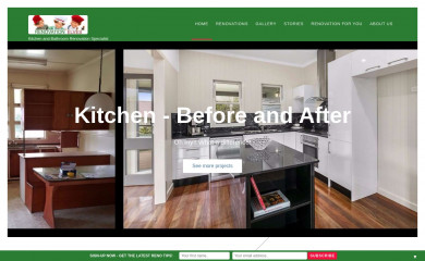 renovationelves.com.au screenshot