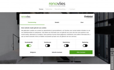 renovlieshoekschewaard.nl screenshot