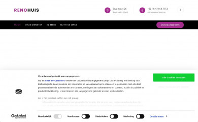 renohuis.be screenshot
