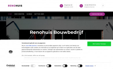 renohuis.be screenshot