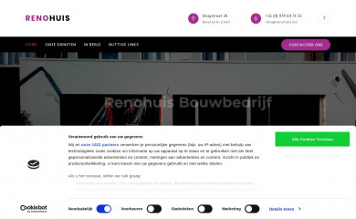 renohuis.be screenshot