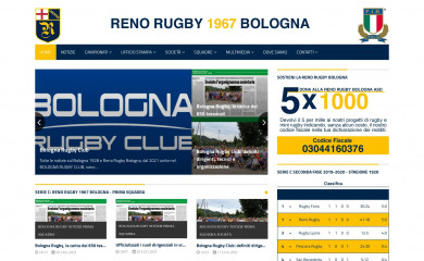 renorugby.it screenshot