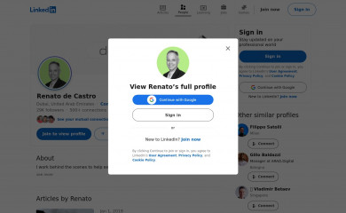 renatodecastro.com screenshot