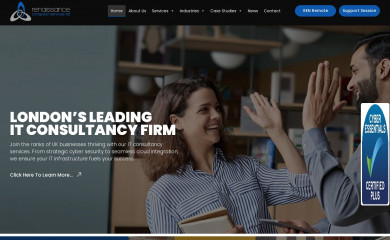renaissance.co.uk screenshot