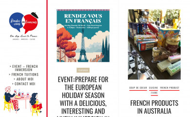 rendezvousenfrancais.com screenshot