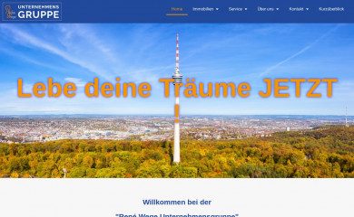 rene-wege-unternehmensgruppe.de screenshot