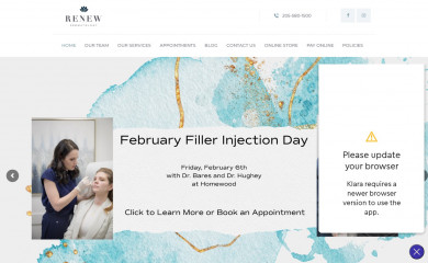 renewdermatology.net screenshot