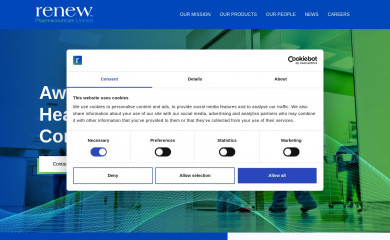 renewtherapy.co.uk screenshot