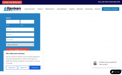 renkenremodeling.com screenshot