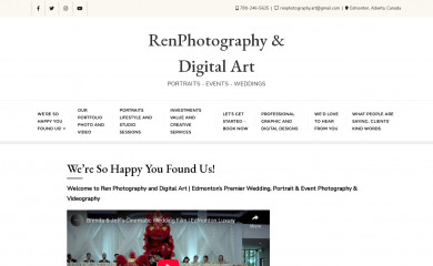 renphotography.ca screenshot