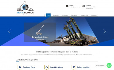 renta-equipos.cl screenshot