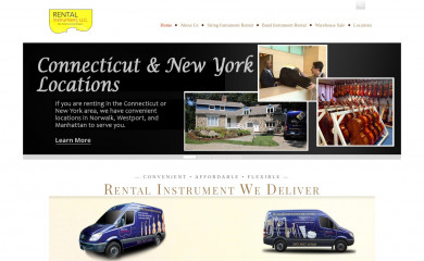 rentalinstrument.com screenshot