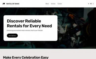 rentalsbyemmie.com screenshot