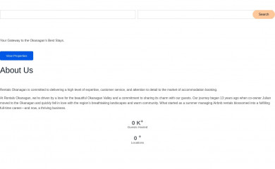 rentalsokanagan.com screenshot