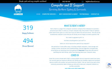 rentanerd.com.au screenshot