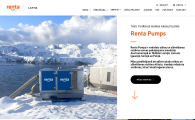 rentapumps.lv screenshot