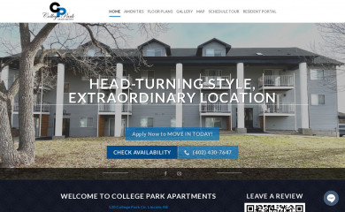 rentcollegeparkapts.com screenshot