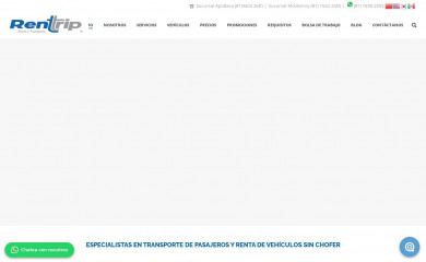 rentrip.com.mx screenshot