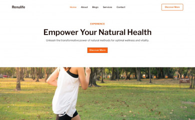 renulife.co.za screenshot