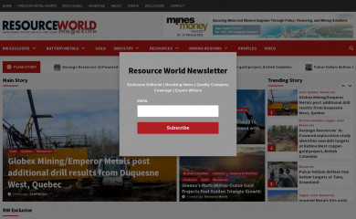resourceworld.com screenshot