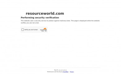 resourceworld.com screenshot